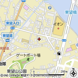 長崎県長崎市田中町332周辺の地図