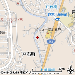 長崎県長崎市戸石町1307-4周辺の地図