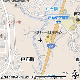 長崎県長崎市戸石町1307周辺の地図