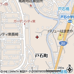 長崎県長崎市戸石町745周辺の地図