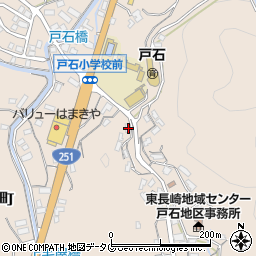 長崎県長崎市戸石町1342-2周辺の地図