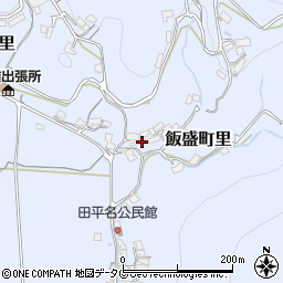 長崎県諫早市飯盛町里1514周辺の地図