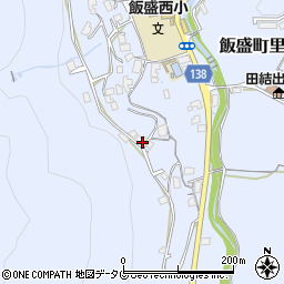 長崎県諫早市飯盛町里399周辺の地図