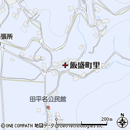 長崎県諫早市飯盛町里1513周辺の地図