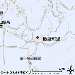 長崎県諫早市飯盛町里1532周辺の地図