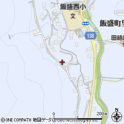 長崎県諫早市飯盛町里402周辺の地図