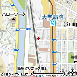 エステーヌ長崎周辺の地図