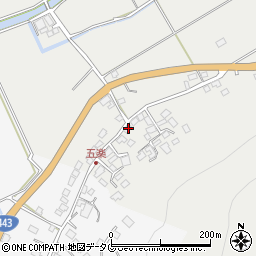 熊本県上益城郡益城町赤井262周辺の地図