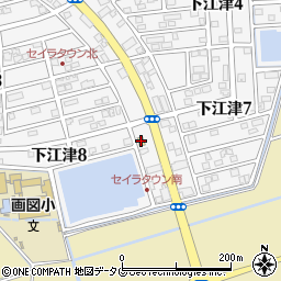 セブンイレブン熊本セイラタウン店周辺の地図