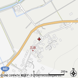 熊本県上益城郡益城町赤井219周辺の地図