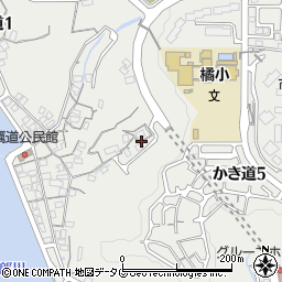 長崎県長崎市かき道1丁目19周辺の地図