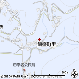 長崎県諫早市飯盛町里1533-6周辺の地図