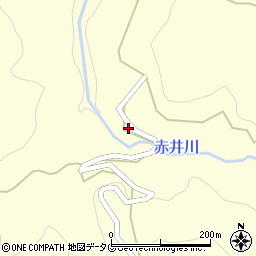 熊本県上益城郡御船町田代5611周辺の地図