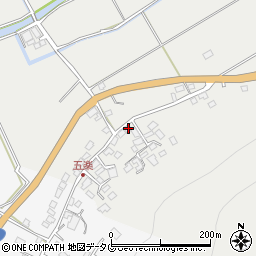 熊本県上益城郡益城町赤井318周辺の地図