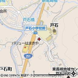 長崎県長崎市戸石町1330-4周辺の地図