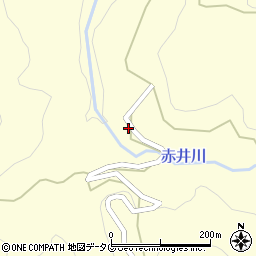 熊本県上益城郡御船町田代5613周辺の地図