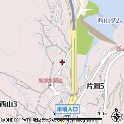 浦川ハイツ周辺の地図