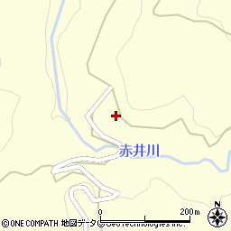 熊本県上益城郡御船町田代5605周辺の地図