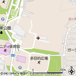 長崎市役所環境部　東部環境センター周辺の地図