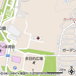 長崎市役所環境部　東工場周辺の地図