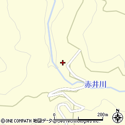 熊本県上益城郡御船町田代5614周辺の地図