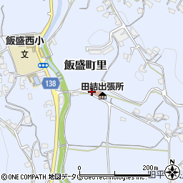 長崎県諫早市飯盛町里648周辺の地図