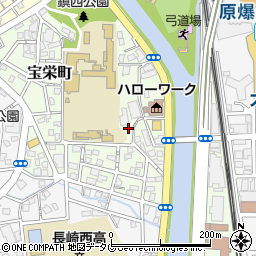 長崎県長崎市宝栄町6-39周辺の地図