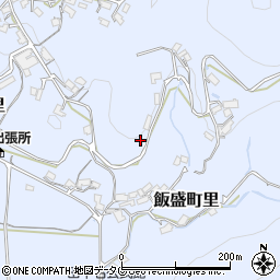 長崎県諫早市飯盛町里1570周辺の地図