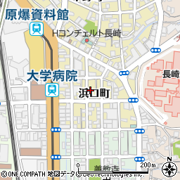 長崎県長崎市浜口町8-3周辺の地図