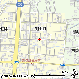 〒861-4137 熊本県熊本市南区野口の地図