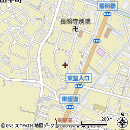 長崎県長崎市田中町951周辺の地図