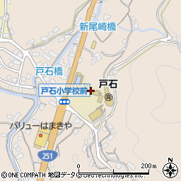 長崎市立戸石小学校周辺の地図