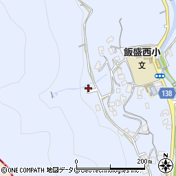 長崎県諫早市飯盛町里449周辺の地図