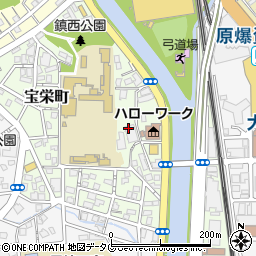 長崎県長崎市宝栄町6周辺の地図