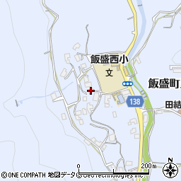長崎県諫早市飯盛町里569周辺の地図