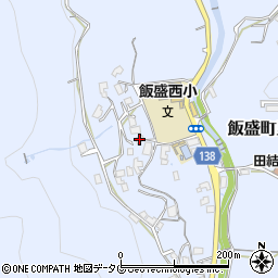 長崎県諫早市飯盛町里569周辺の地図