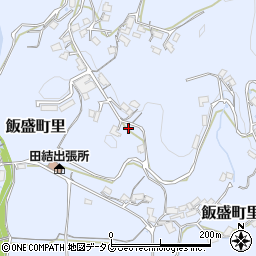 長崎県諫早市飯盛町里1586周辺の地図