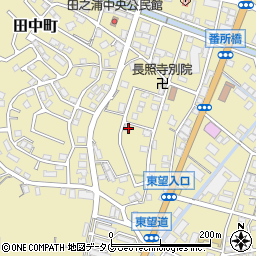 長崎県長崎市田中町959周辺の地図