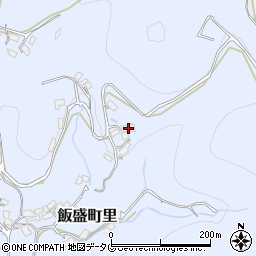 長崎県諫早市飯盛町里1435周辺の地図