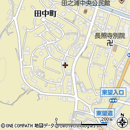 長崎県長崎市田中町1025周辺の地図