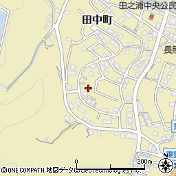 長崎県長崎市田中町1058周辺の地図