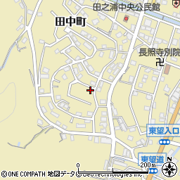 長崎県長崎市田中町1062周辺の地図
