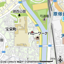 長崎県長崎市宝栄町6-29周辺の地図