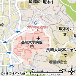 十八親和銀行長崎大学病院 ＡＴＭ周辺の地図