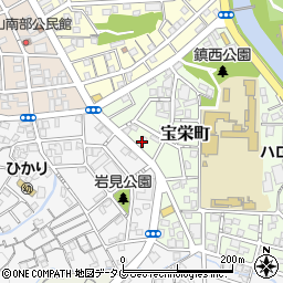 長崎県長崎市宝栄町18周辺の地図