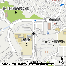 長崎県長崎市かき道周辺の地図