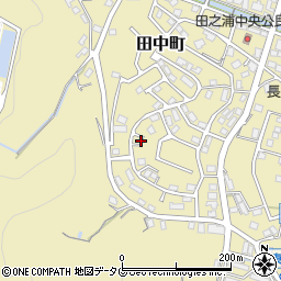 長崎県長崎市田中町1059周辺の地図