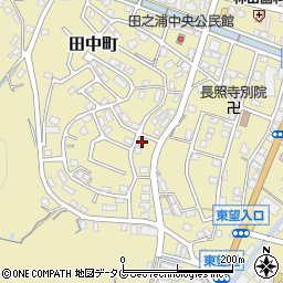 長崎県長崎市田中町1020周辺の地図