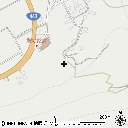 熊本県上益城郡益城町赤井2206周辺の地図
