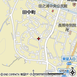 長崎県長崎市田中町1067周辺の地図